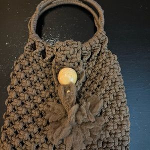 Vintage Macrame Bag